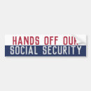 Search for hands off bumper stickers Social security
