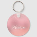 Search for silver pink key rings Sparkle
