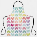 Search for valentines aprons Watercolor
