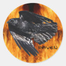 Search for crow designs stickers Raven