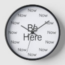 Search for now clocks Be here now