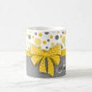 Search for yellow dots mugs Elegant