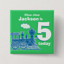 Search for blue train badges Birthday