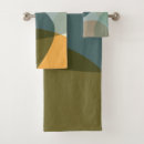 Search for teal and brown bathroom accessories Abstract