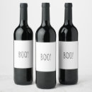 Search for halloween wine labels Boo