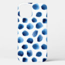 Search for watercolor dots iphone cases Navy