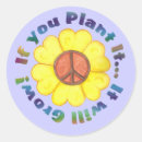 Search for vintage symbols stickers Peace