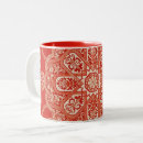 Search for antique pattern mugs Red
