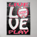 Search for pink volleyball posters For her