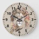 Search for lion clocks Watercolor