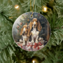 Search for hounding christmas tree decorations Vintage