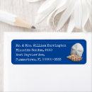 Search for beachy return address labels Navy blue