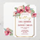 Search for watercolor hibiscus wedding invitations Hawaiian