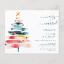 Search for christmas tree wedding invitations Floral