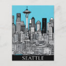 Search for washington cityscape postcards Skyline