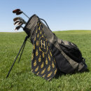 Search for pineapple golf towels Gold