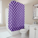 Search for deep purple shower curtains Pattern