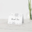 Search for winter wonderland thank you cards Silver glitter