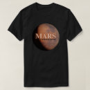 Search for planet tshirts Mars