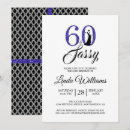 Search for royal blue 60th birthday invitations Elegant