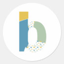 Search for b name stickers Modern