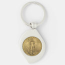 Search for gold coin key rings Eagle