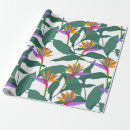 Search for bird of paradise wrapping paper Floral