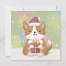 Search for corgi christmas invitations Winter