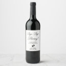 Search for baby announcement wine labels Simple