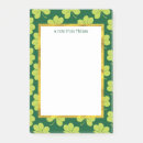 Search for clover leaf post it notes Green