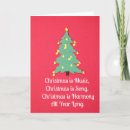 Search for musical notes christmas cards Song