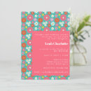 Search for floral bar bat mitzvah invitations Unique