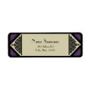 Search for art nouveau labels return address labels Stylish