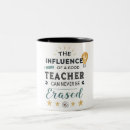 Search for teacher quote mugs Black and white
