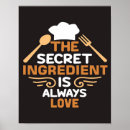 Search for ingredient posters Chef