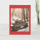 Search for whitetail deer christmas cards Snow