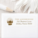 Search for snow globe return address labels Festive