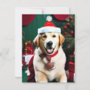 Search for labrador christmas cards Claus