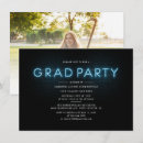 Search for neon graduation invitations Modern
