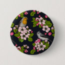 Search for black birds badges Floral