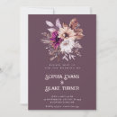Search for eggplant wedding invitations Floral