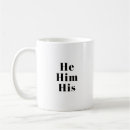 Search for pronouns mugs Black