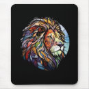 Search for lion portrait mouse mats Wildlife