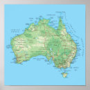 Search for australia posters Map