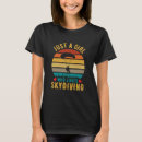 Search for skydiving tshirts Parachutist
