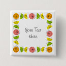 Search for lemons square badges Orange