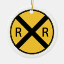 Search for road sign christmas tree decorations Crossing