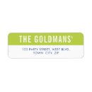 Search for lime return address labels Bold