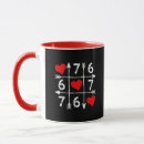 Search for six mugs Heart