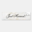Search for ceremony bumper stickers Just married